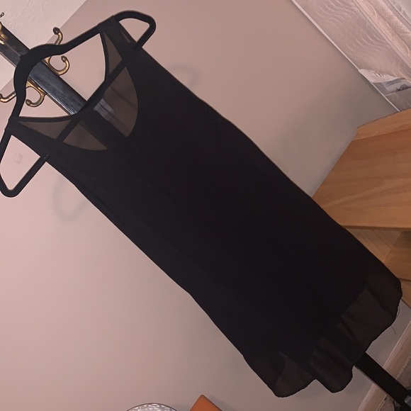 Charming Charlie black high-low sleeveless top - Picture 3 of 3